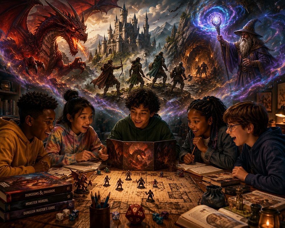 Jugando a Dungeons & Dragons