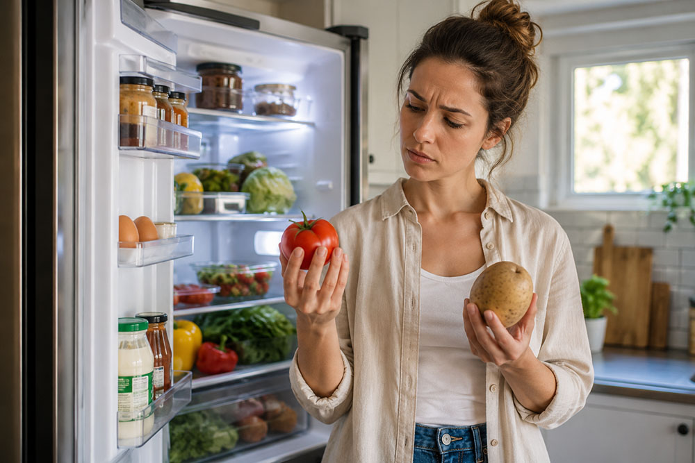 Alimentos fuera de la nevera