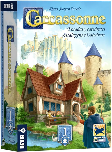 Carcassonne expansión Posadas y catedrales