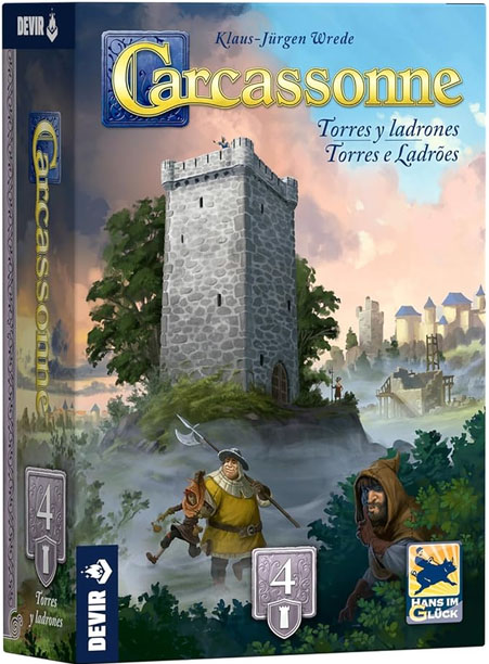Carcassonne expansión Torres y Ladrones