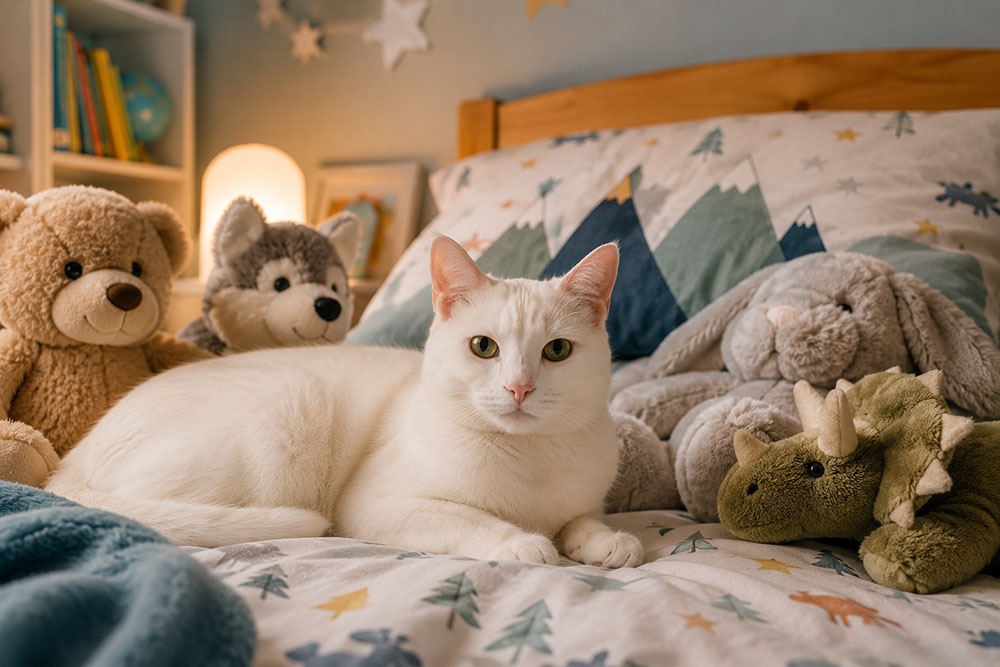 Gatos en casa