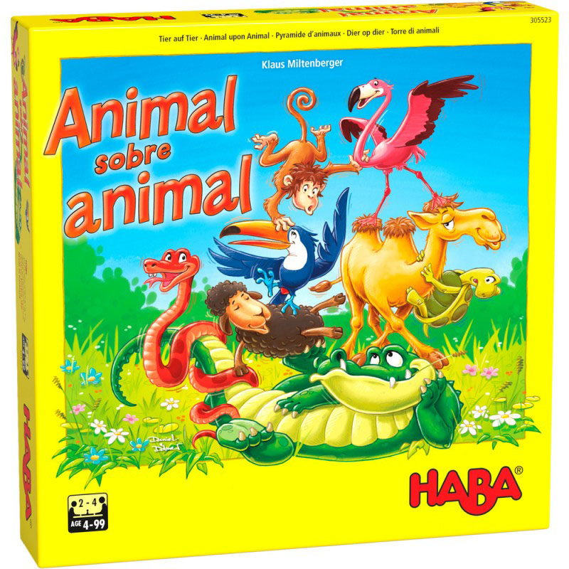 juego animal sobre animal