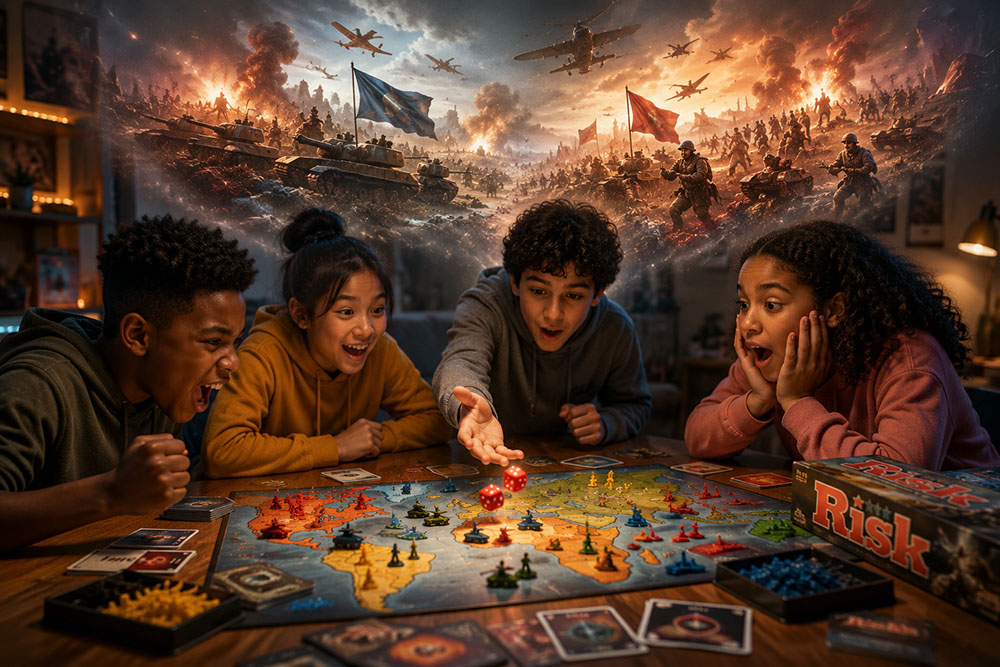 Jugando al Risk