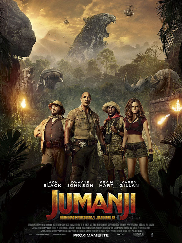 Nueva película de Jumanji
