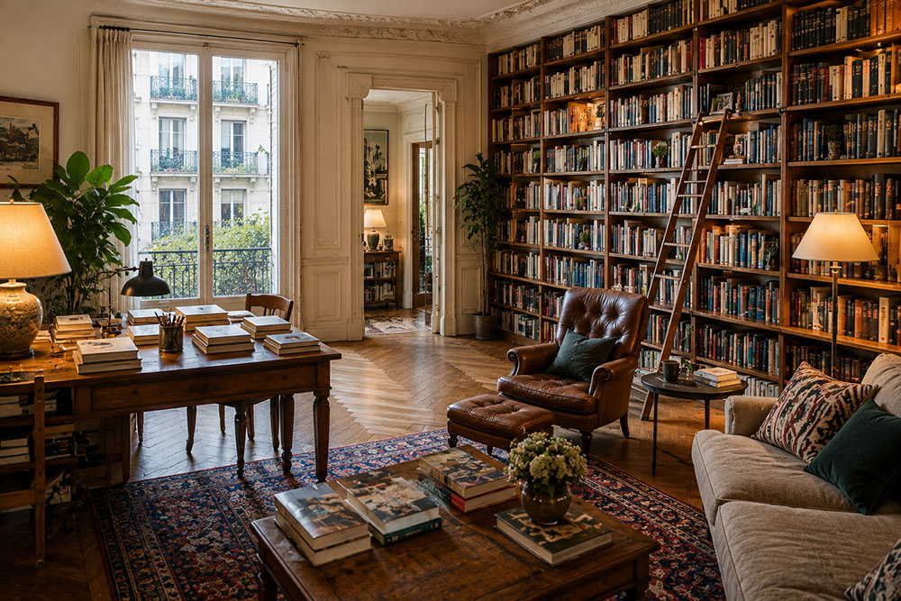 la biblioteca