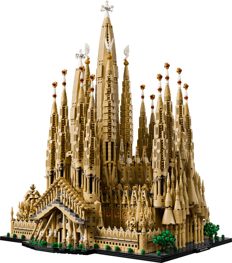 lego sagrada familia barcelona