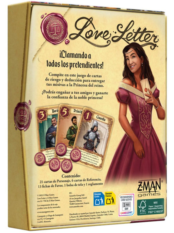 Love letter, juego
