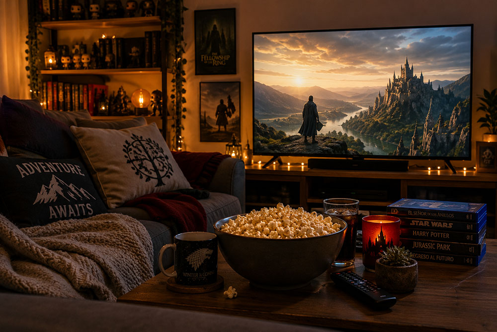 Maratón de películas frikis