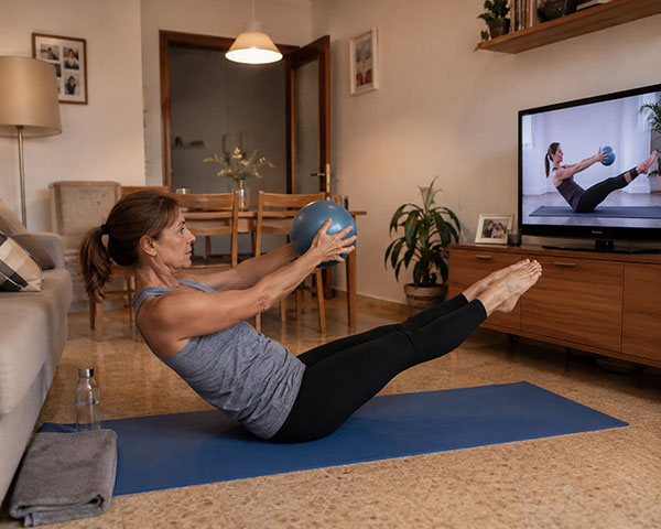 Pilates en casa