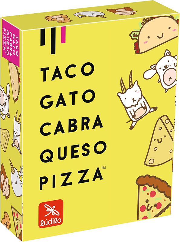 Taco gato cabra queso pizza juego de mesa