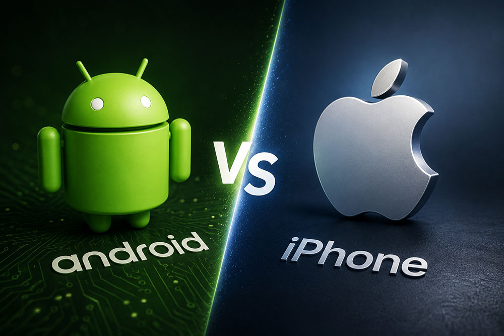 Android vs iPhone