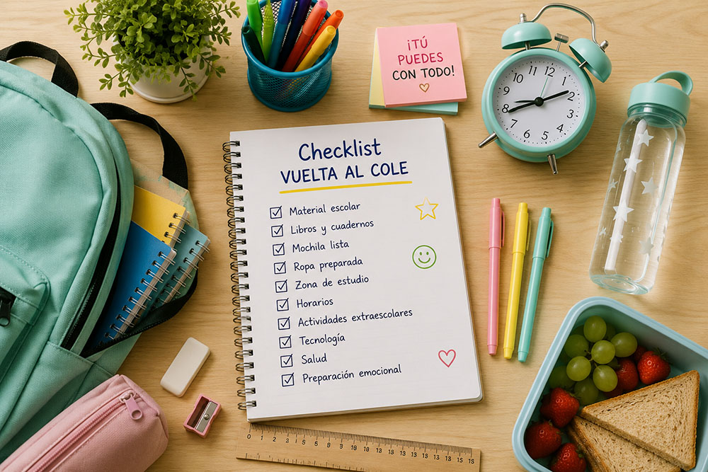 Checklist definitiva para la vuelta al cole