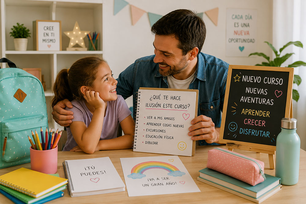 Cómo motivar a los niños para empezar el colegio con ilusión