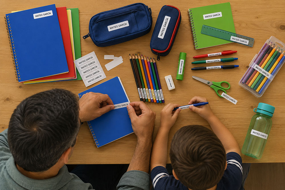 Cómo organizar el material escolar para no perder nada durante el curso