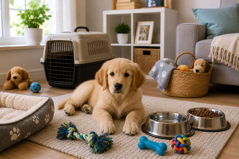 Cómo preparar tu casa para la llegada de un cachorro