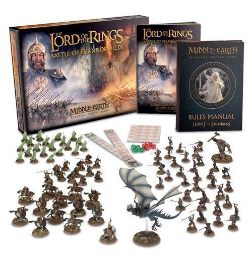 señor de los anillos juego miniaturas