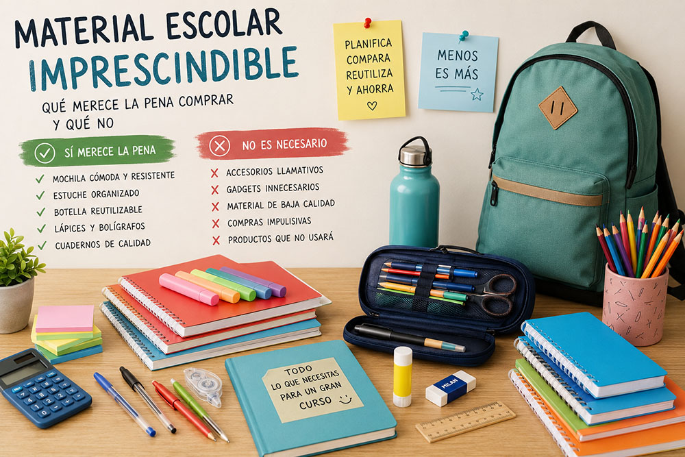 Material escolar imprescindible