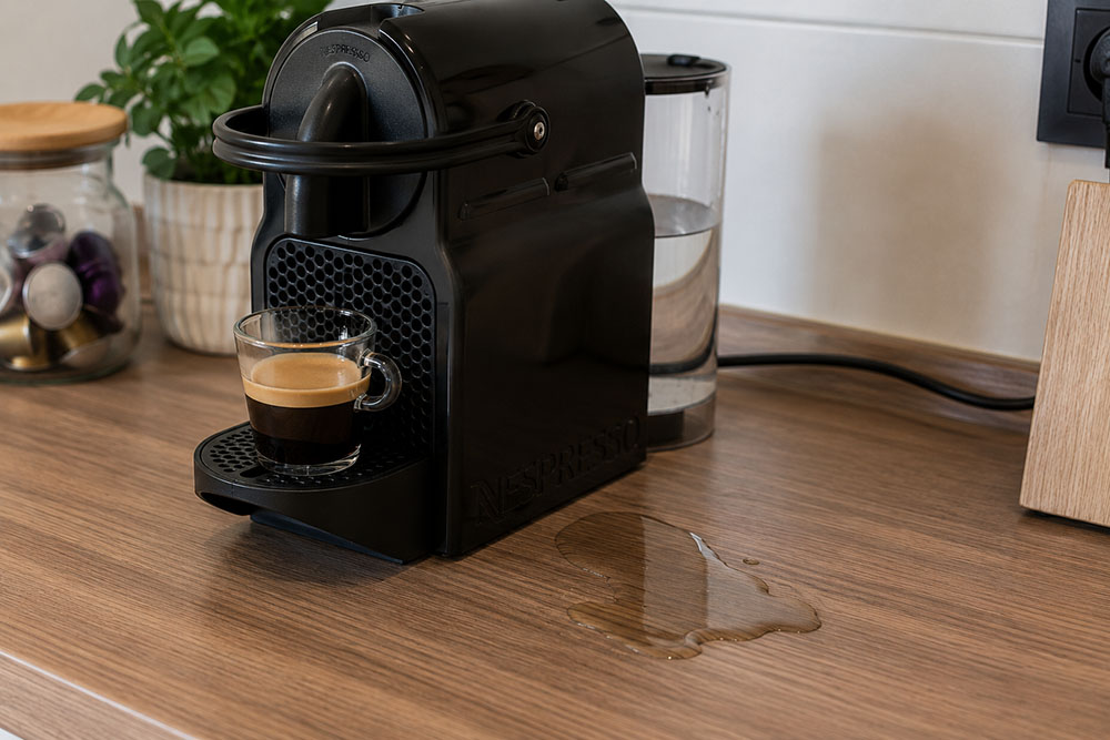 Por qué mi cafetera pierde agua