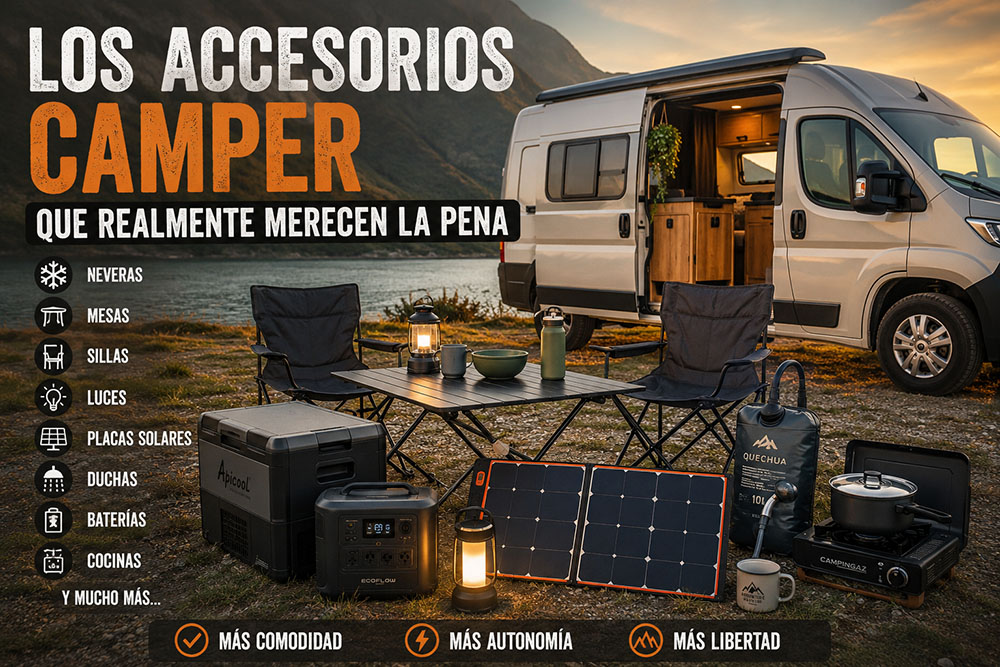 accesorios para tu camper