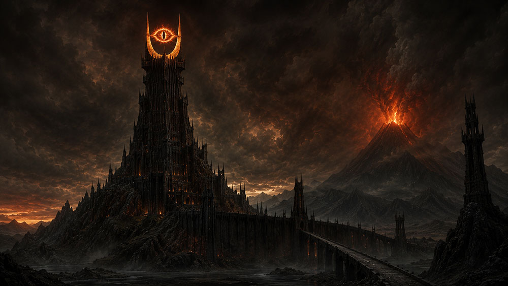 barad-dur en mordor