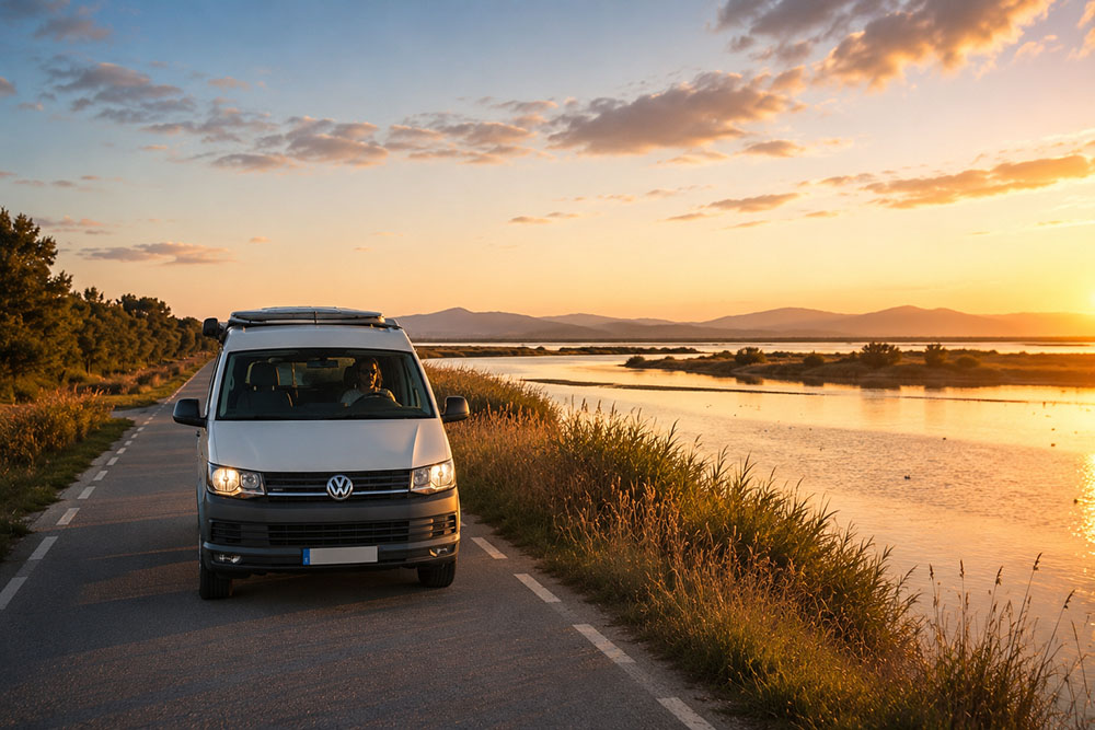 camper de ruta, sin estrés