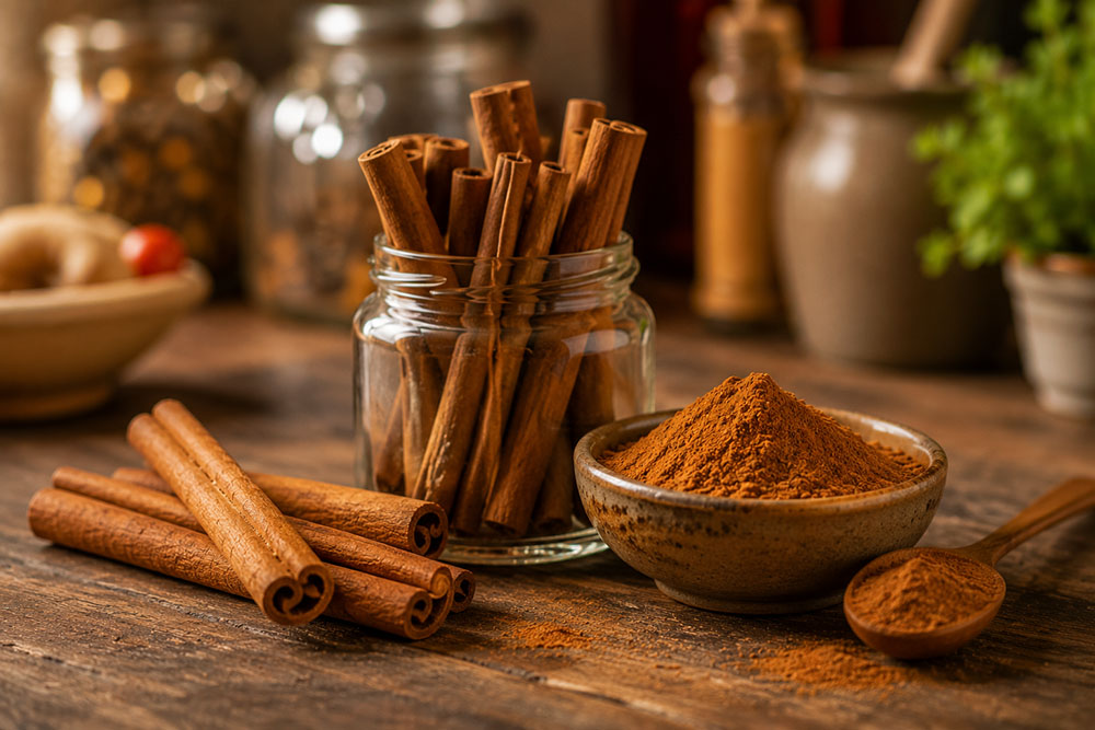 canela en la cocina
