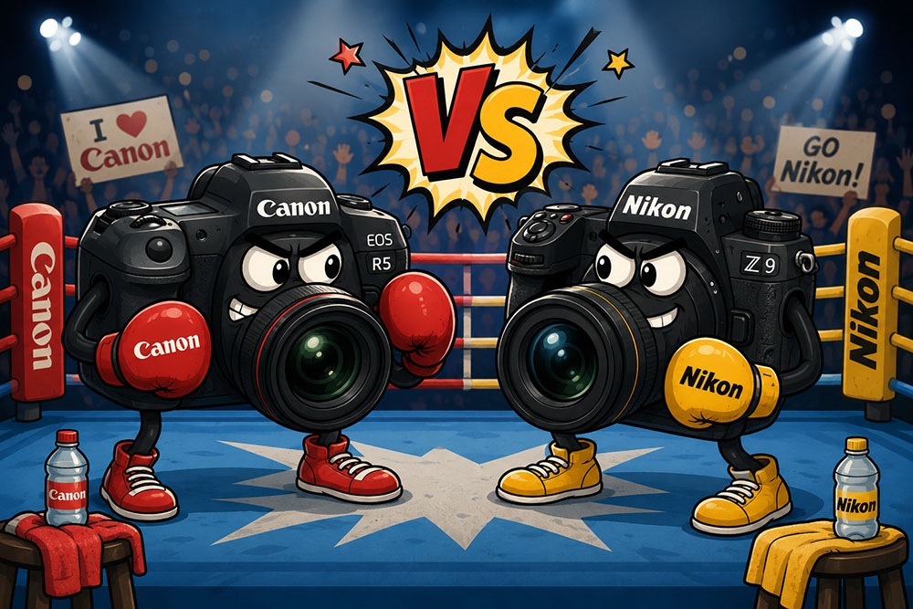 Canon vs Nikon
