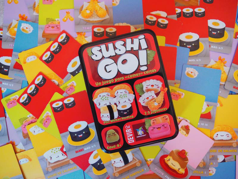 juego cartas sushi go