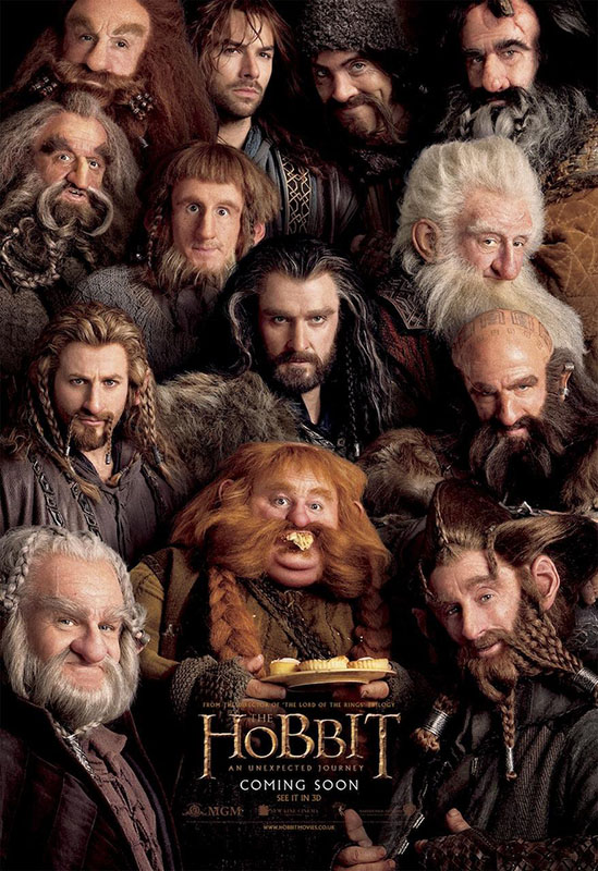cartel de la película hobbit