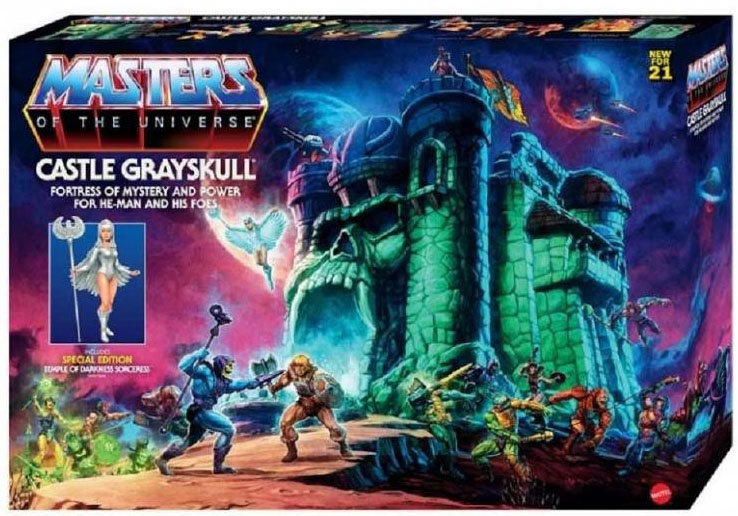 masters universo  castillo grayskull