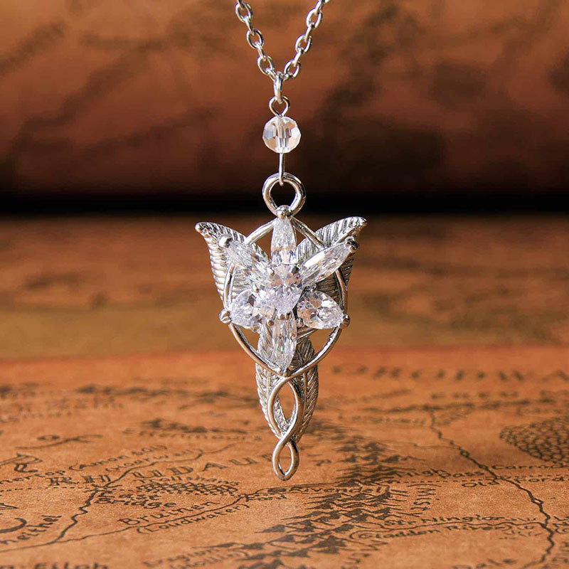 collar arwen estrella de la tarde - señor de los anillos