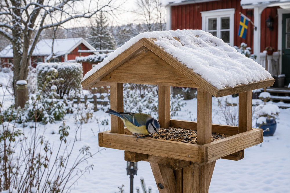 comedero para aves silvestres