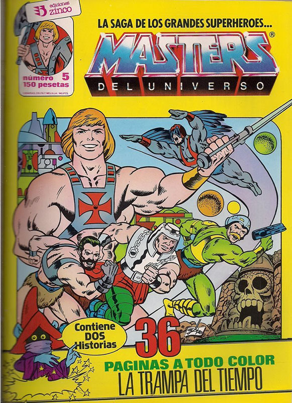 comics masters universo antiguos