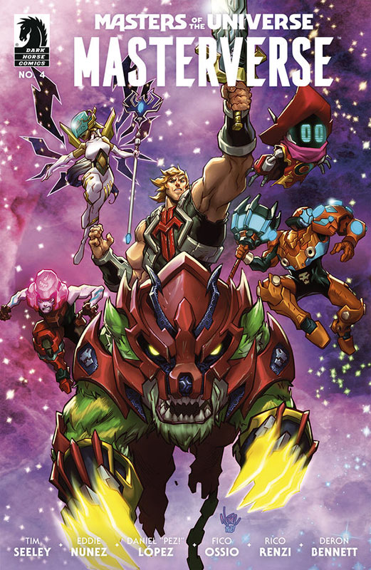 comics modernos masters universo