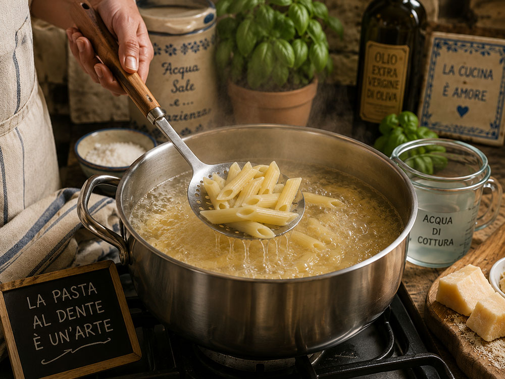 Cómo cocer la pasta al dente