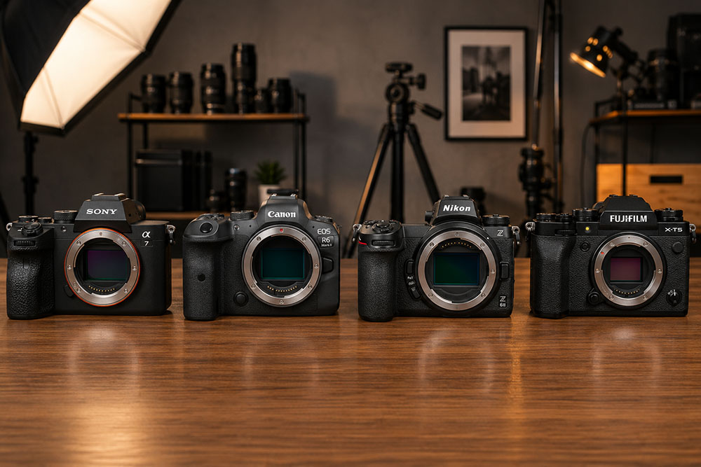 Las mejores marcas de cámaras mirrorless