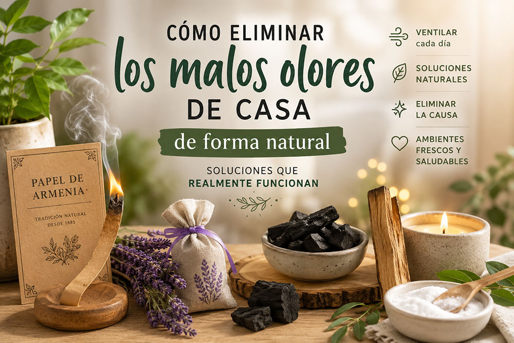 como eliminar malos olores en casa
