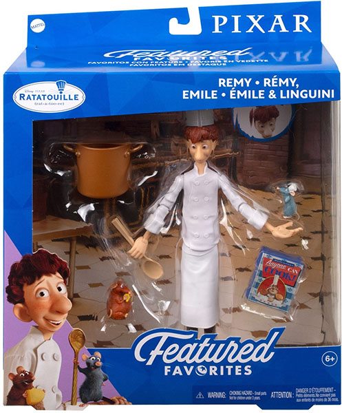 Figuras de colección de ratatouille