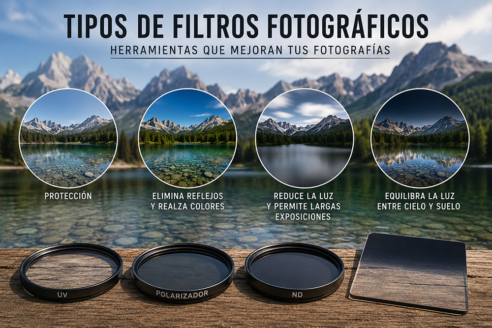 Tipos de filtros fotográficos