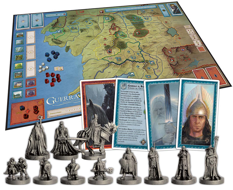 juego mesa guerra del anillo