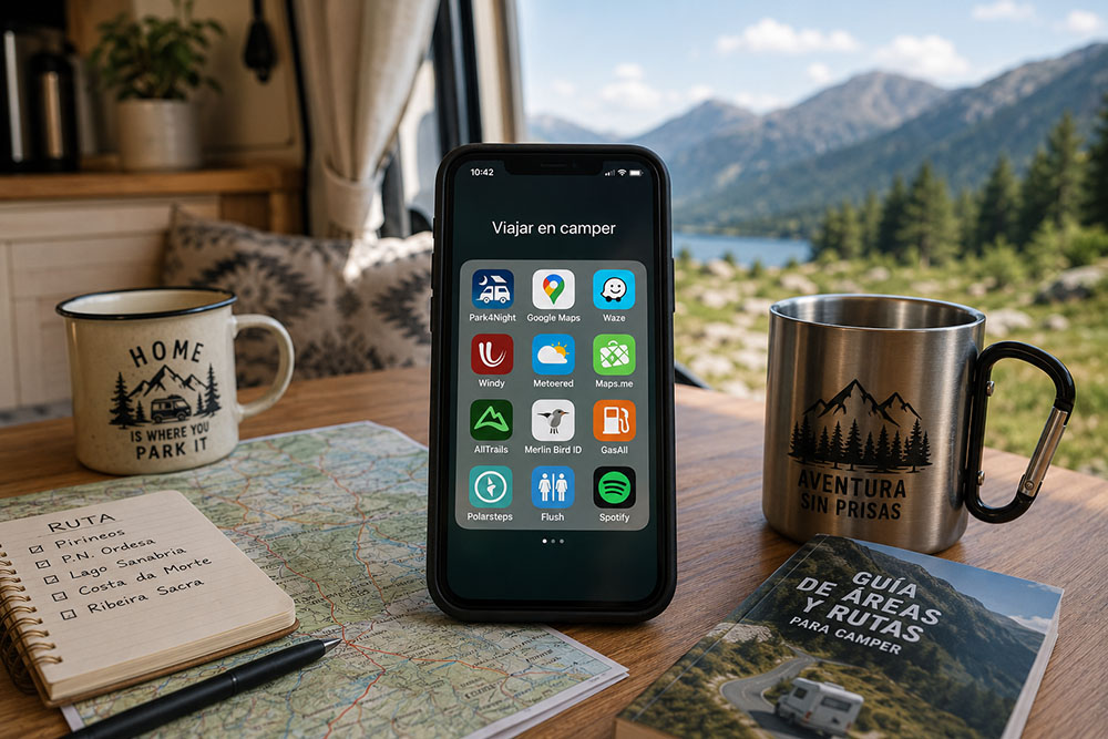 apps recomendadas para viajar en camper