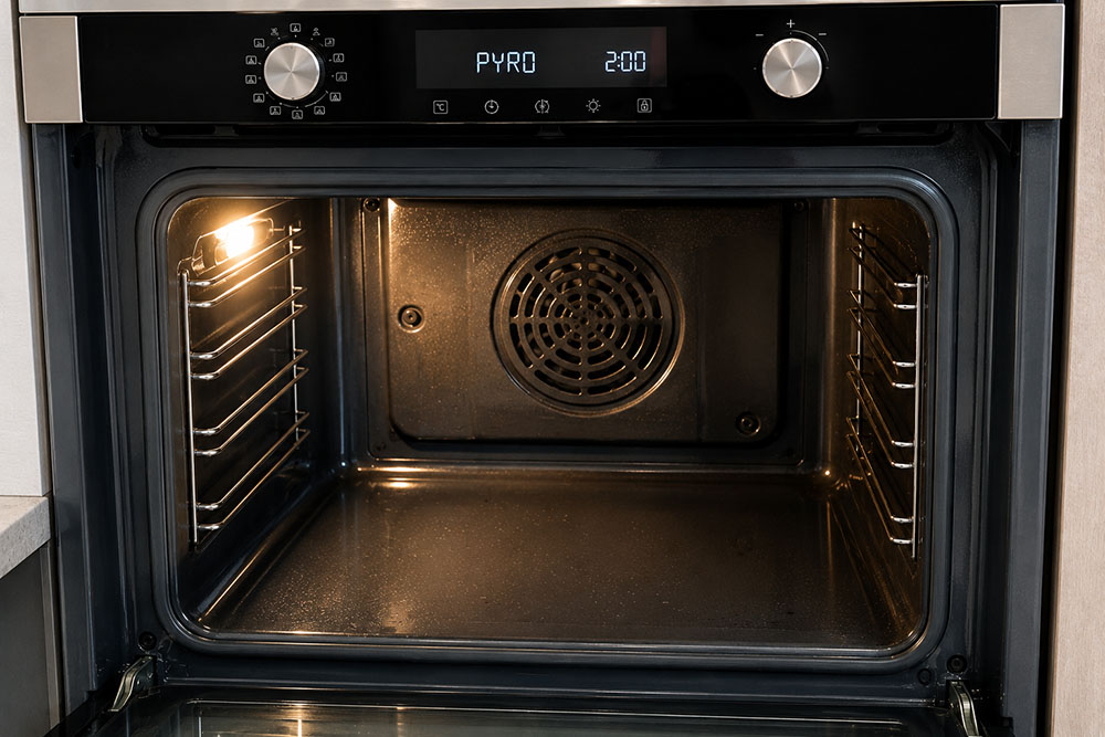 pirolisis en el horno