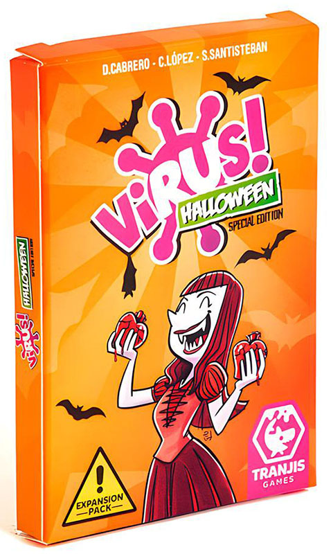 virus halloween juego de cartas