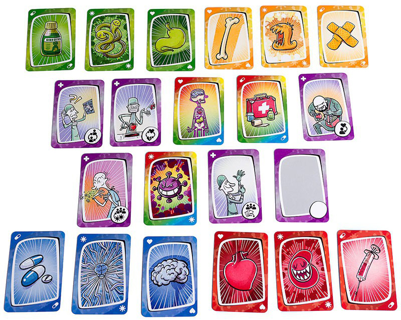juego de cartas virus