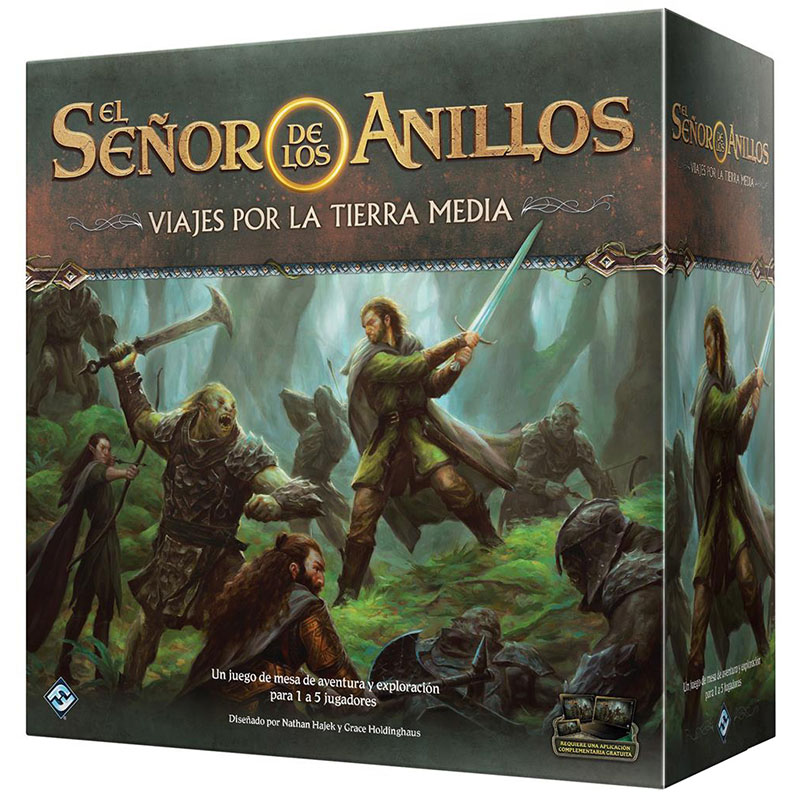juego de mesa señor anillos viaje tierra media