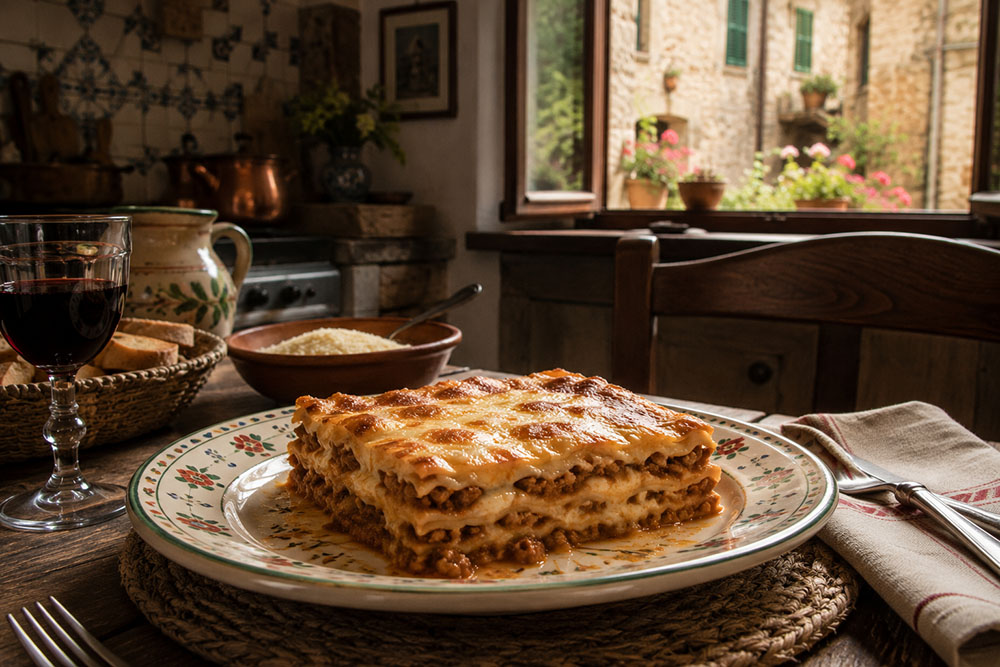 lasaña italiana