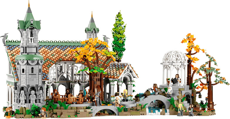 lego rivendel señor de los anillos