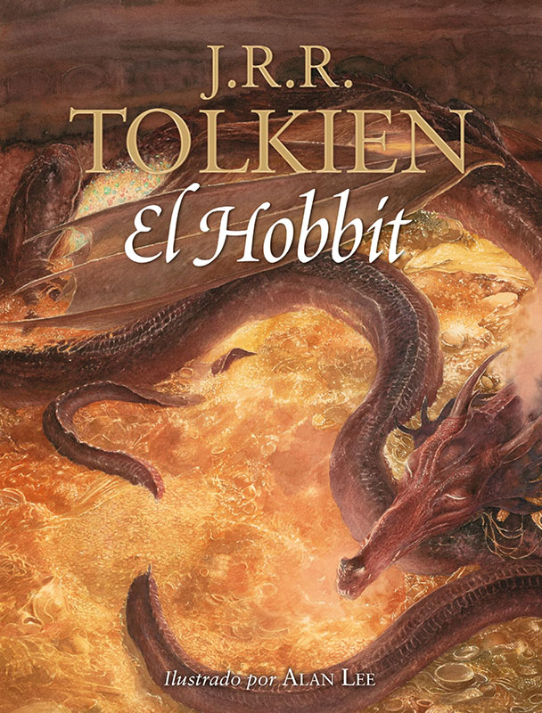 libro hobbit ilustrado alan lee