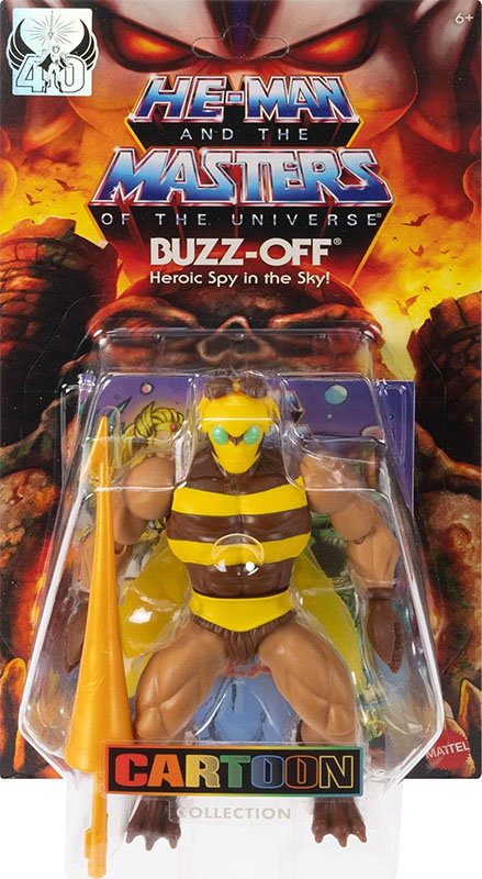 buzz-off figura masters del universo cartoon collection