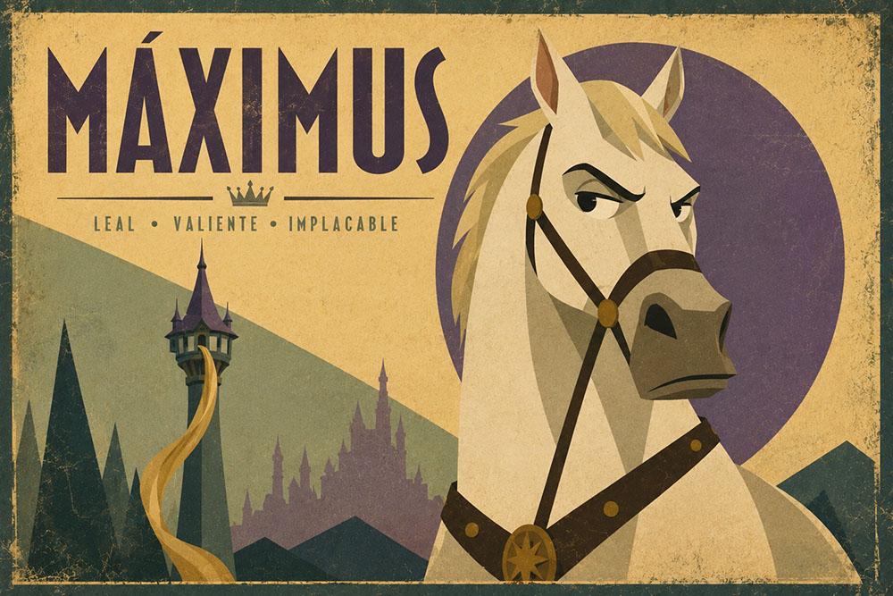 maximus el caballo de enredados